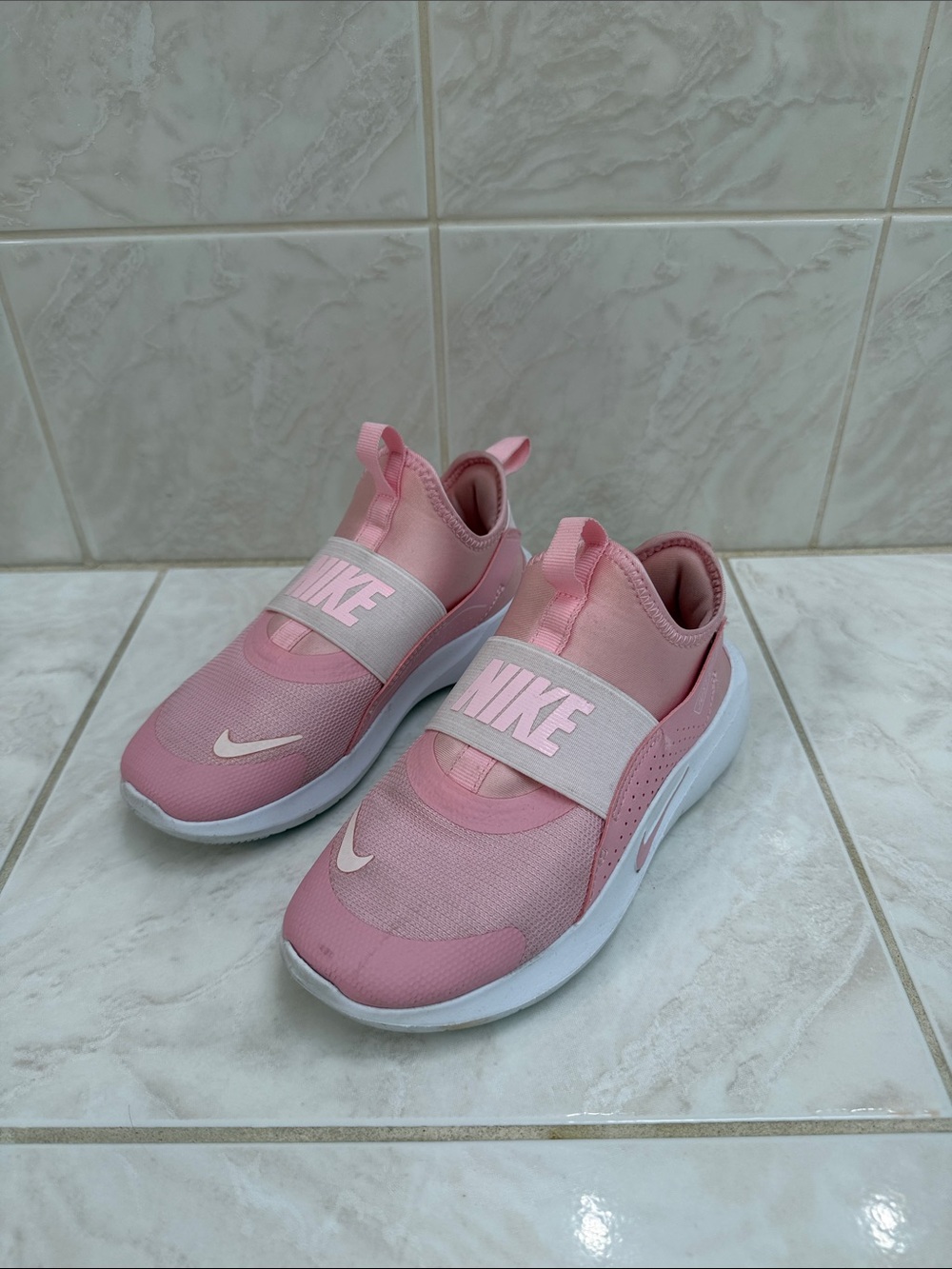 Girls Nike slip ons size 1